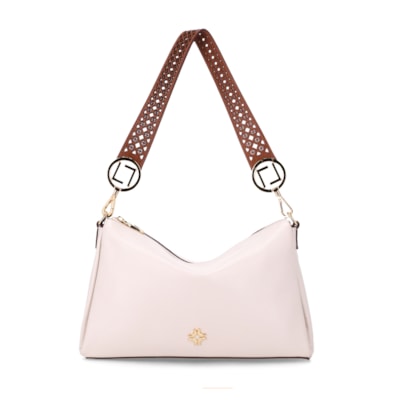 ACESSORIOS BOLSA FEMININA BAGUETE LUZ DA LUA  2000717 NEW RIDGE PANNA AMBAR