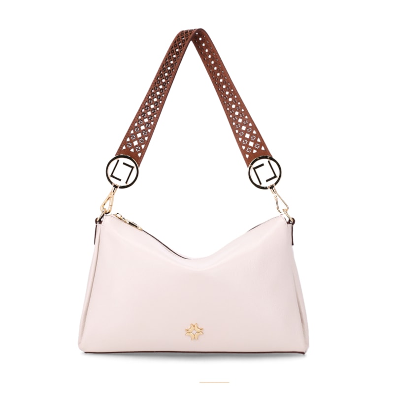 ACESSORIOS BOLSA FEMININA BAGUETE LUZ DA LUA  2000717 NEW RIDGE PANNA AMBAR
