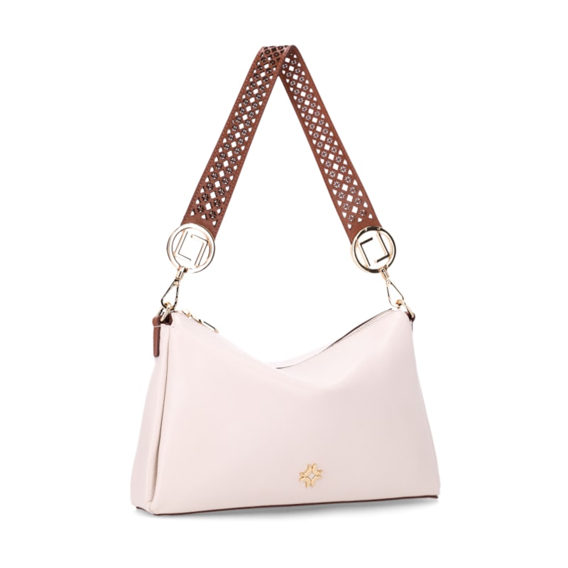 ACESSORIOS BOLSA FEMININA BAGUETE LUZ DA LUA  2000717 NEW RIDGE PANNA AMBAR