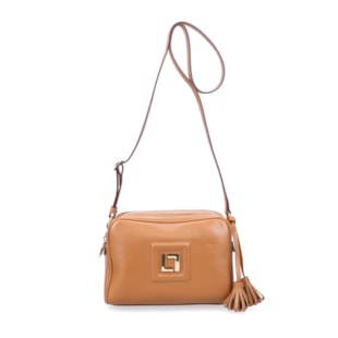 ACESSORIOS BOLSA FEMININA TIRACOLO LUZ DA LUA  10005324 NEW RIDGE AMENDOA