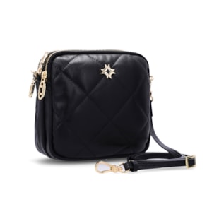 ACESSORIOS BOLSA FEMININA TIRACOLO LUZ DA LUA 2000619 SAARA PRETO