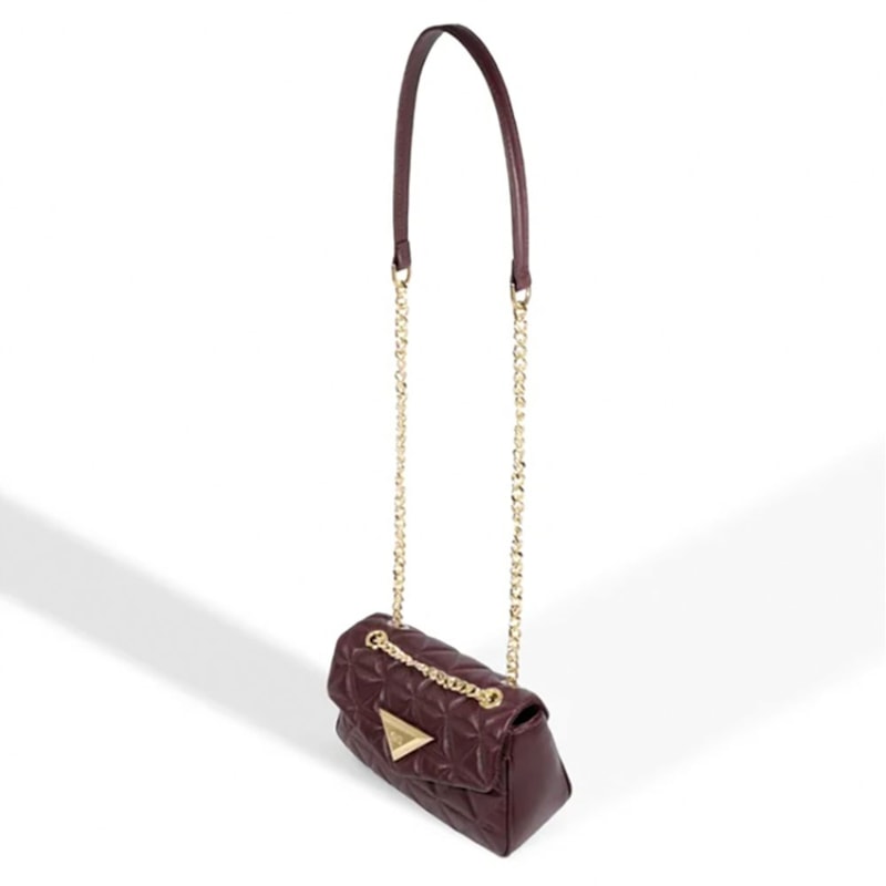 ACESSORIOS BOLSA FEMININA TIRACOLO SCHUTZ S5001810920094 PORT BURGUNDY