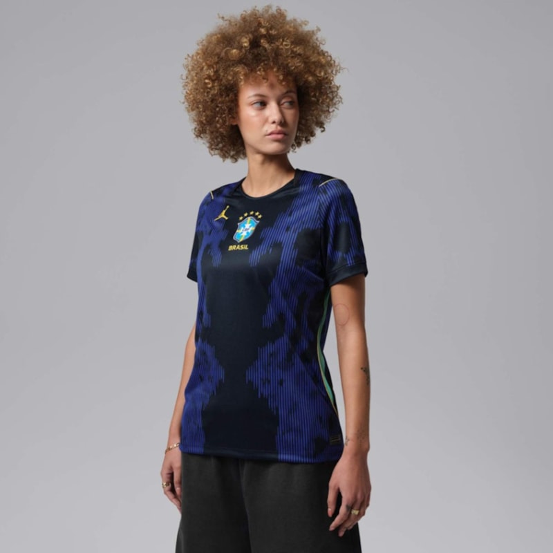 ACESSORIOS CONFECCAO FEMININA NIKE CAMISA 2 C  IU1077 417AZUL