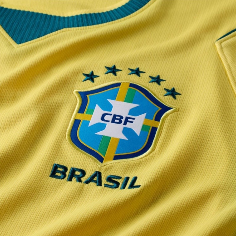 ACESSORIOS CONFECCAO MASCULINA NIKE CAMISA CBF  IF7054 724AMARELO