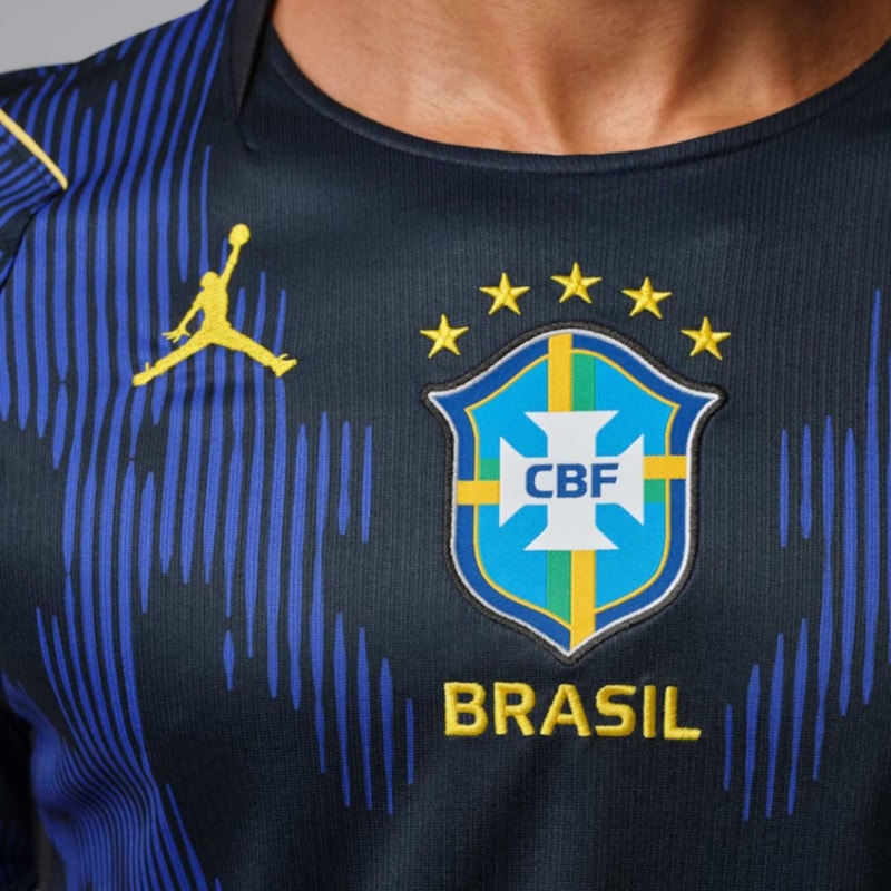 ACESSORIOS CONFECCAO MASCULINA NIKE CAMISA CBF  IU1072 417AZUL