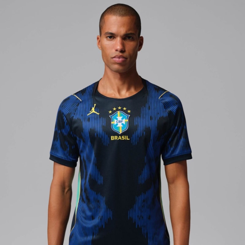 ACESSORIOS CONFECCAO MASCULINA NIKE CAMISA CBF  IU1072 417AZUL