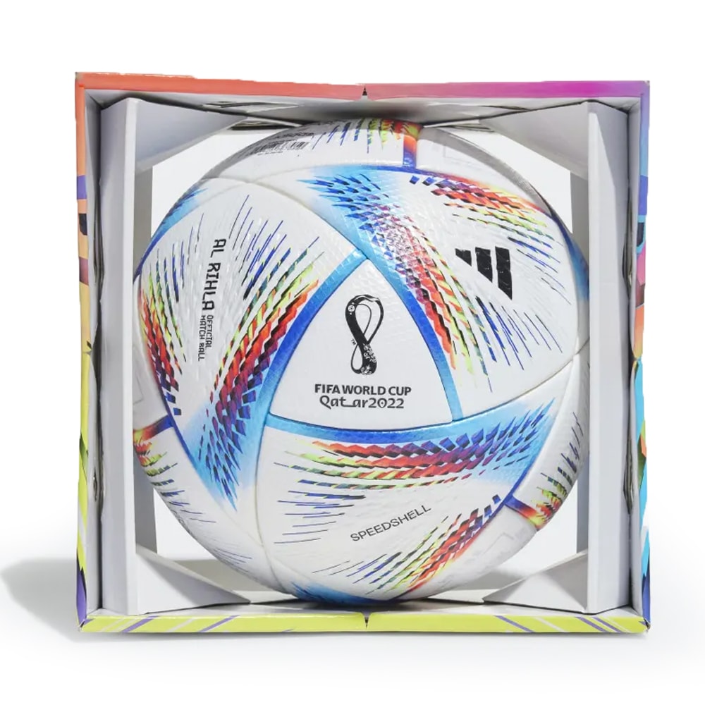 Bola Adidas Rihla Pro Oficial Copa Do Mundo 2022 Branco - 253966