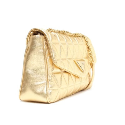 Bolsa Schutz Feminina Ouro Claro - 283674