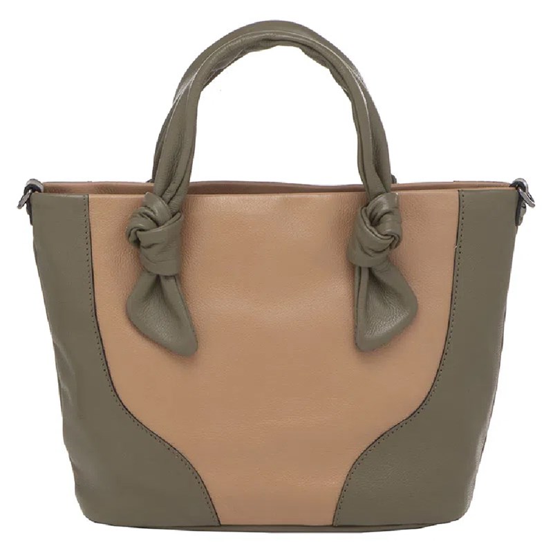 Bolsa Smart Bag Feminina Capuccino/Musgo - 240145
