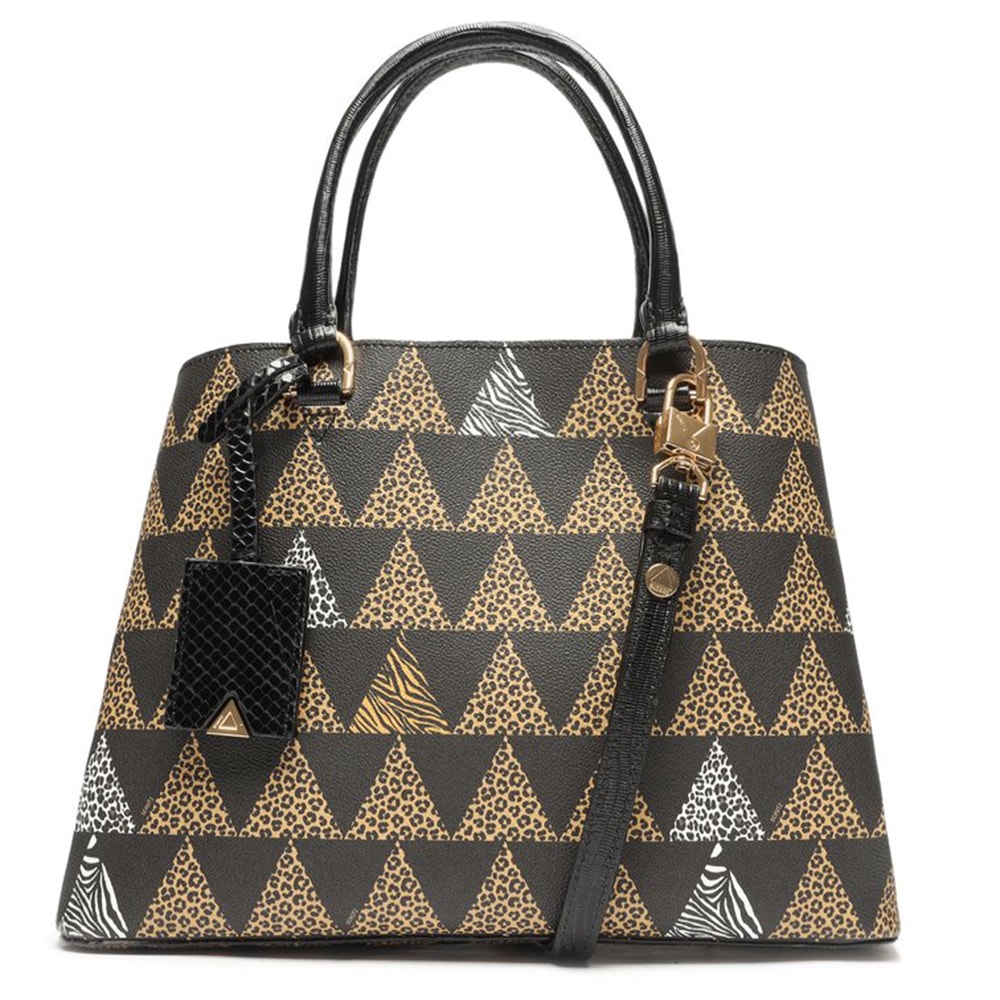 Tote lara new online triangle black