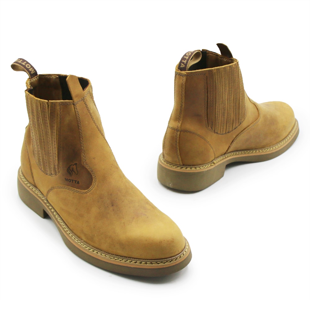 Botina Motta Masculina Mostarda - 249983 - Anita Shoes