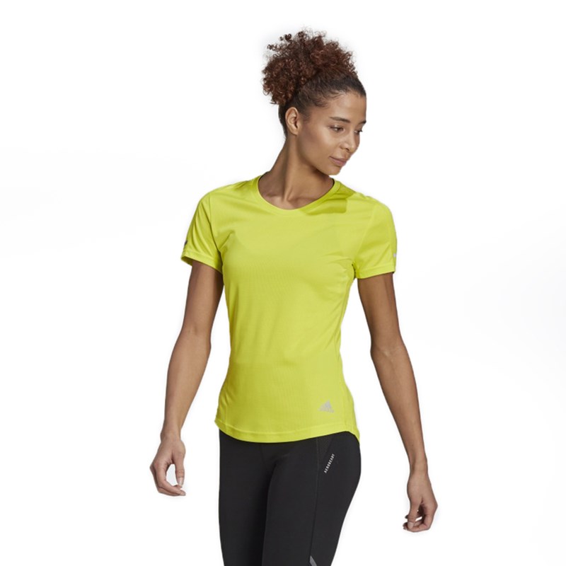 Camiseta Feminina Adidas Run It Multicolorido - 239502