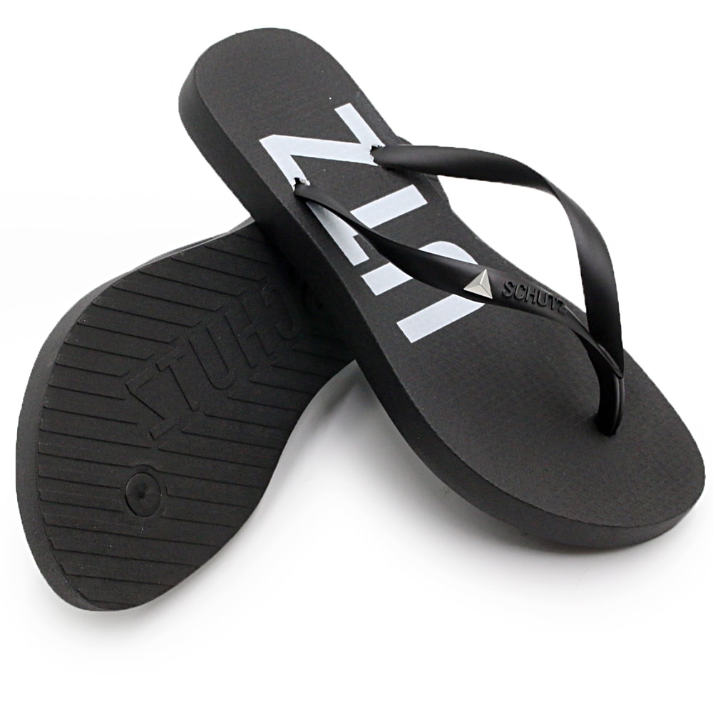 Chinelo Feminino Schutz Mary Gold - 233675 - Anita Shoes