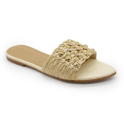 Chinelo Ferrette Feminino Natural - 282793