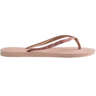 Chinelo Havaianas Slim Glitter Rosa - 242804
