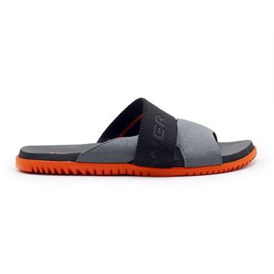 Chinelo Kenner Kasual Suede Masculino Cinza/Preto - 249280
