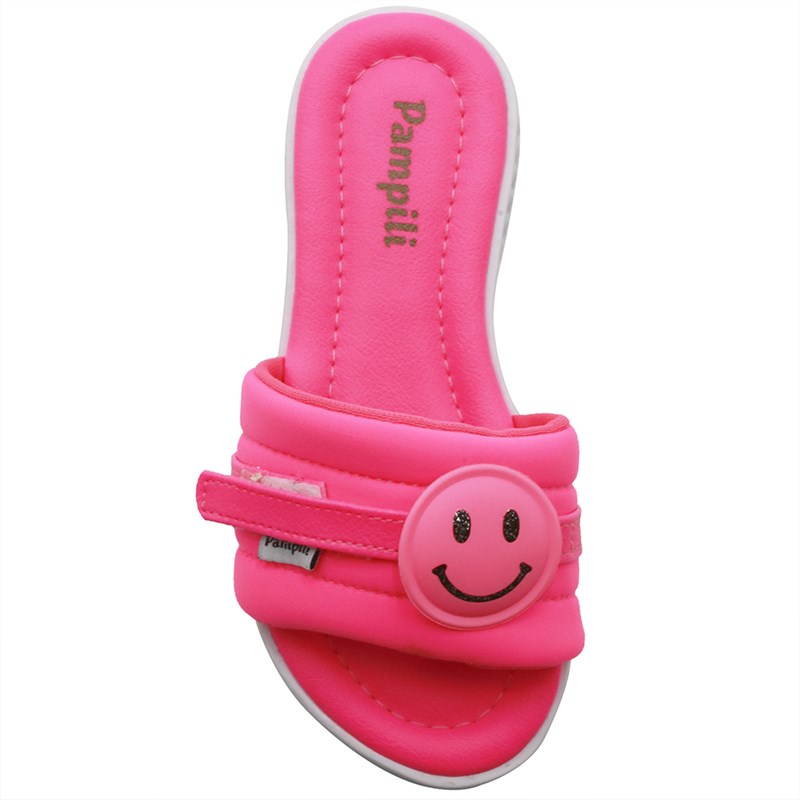 Chinelo Pampili Infantil Pink/Fluor - 245005