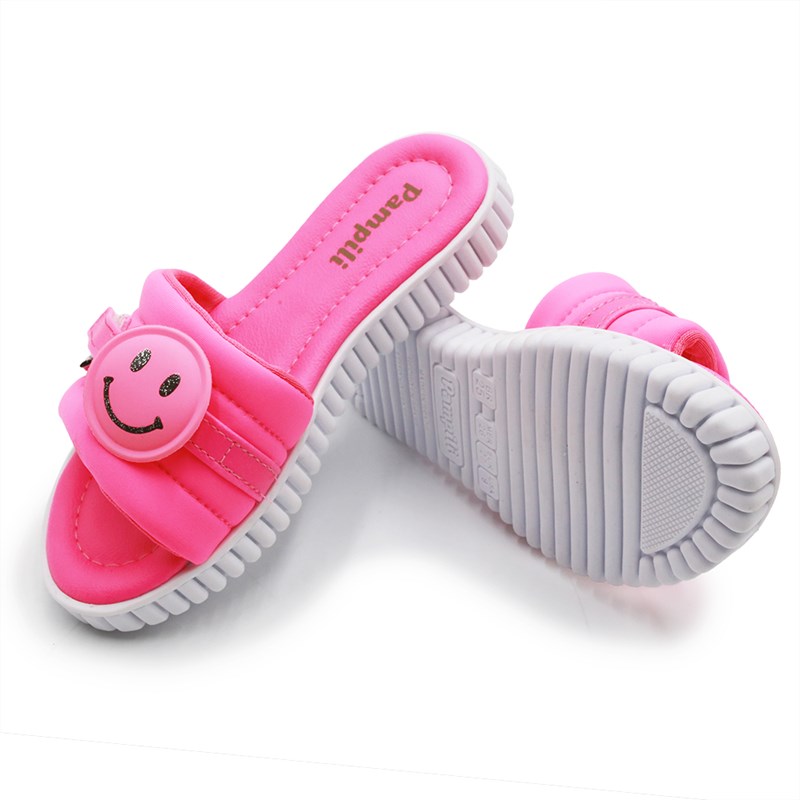 Chinelo Pampili Infantil Pink/Fluor - 245005