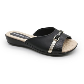 Chinelo Piccadilly Feminino Preto - 283981