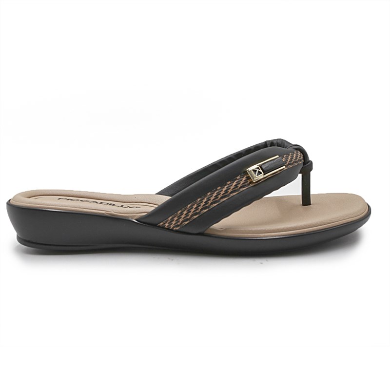 Chinelo Piccadilly Preto - 233461