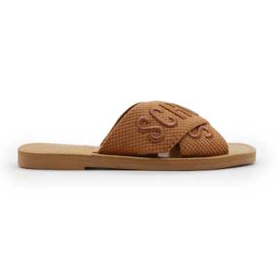 Chinelo Schutz Feminino Brown - 283480