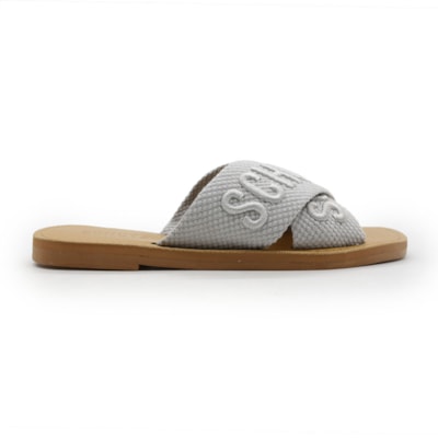 Chinelo Schutz Feminino Gray - 283480