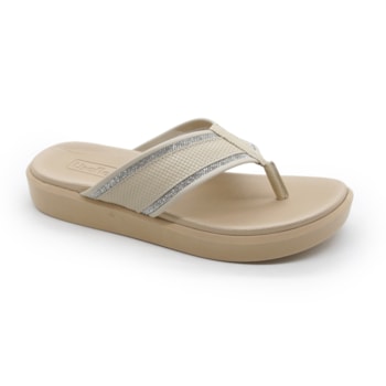 Chinelo Usaflex Feminino Vanilla - 282416