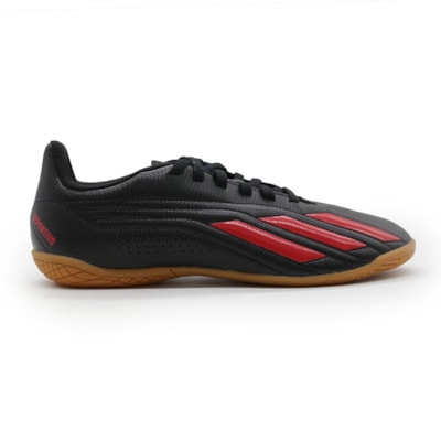 Chuteira Adidas Infantil Society Preto/Vermelho - 282936