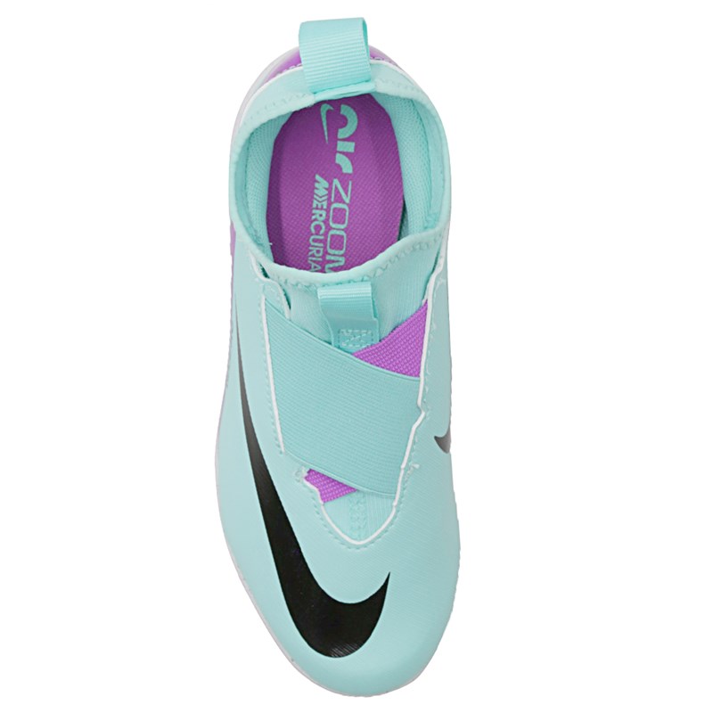 Chuteira Infantil Nike Zoom Vapor 15 Verde/Roxo - 276541