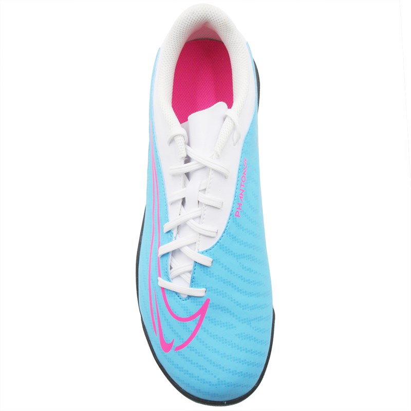 Chuteira Nike Phantom Cx Club Society Azul/Pink - 263084