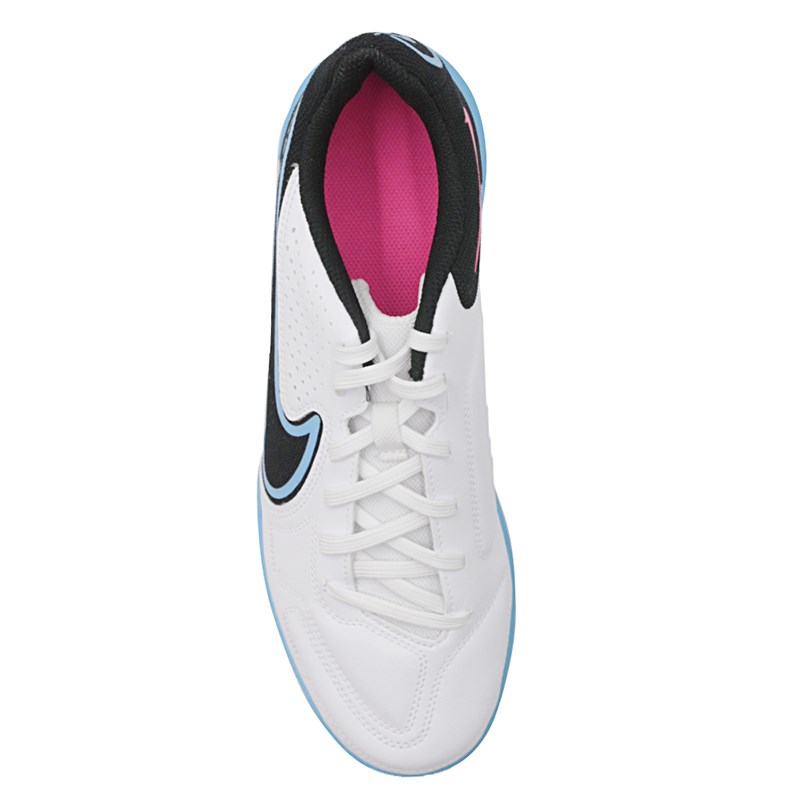 Chuteira Nike Tiempo Club Indoor Branco/Pink - 241677