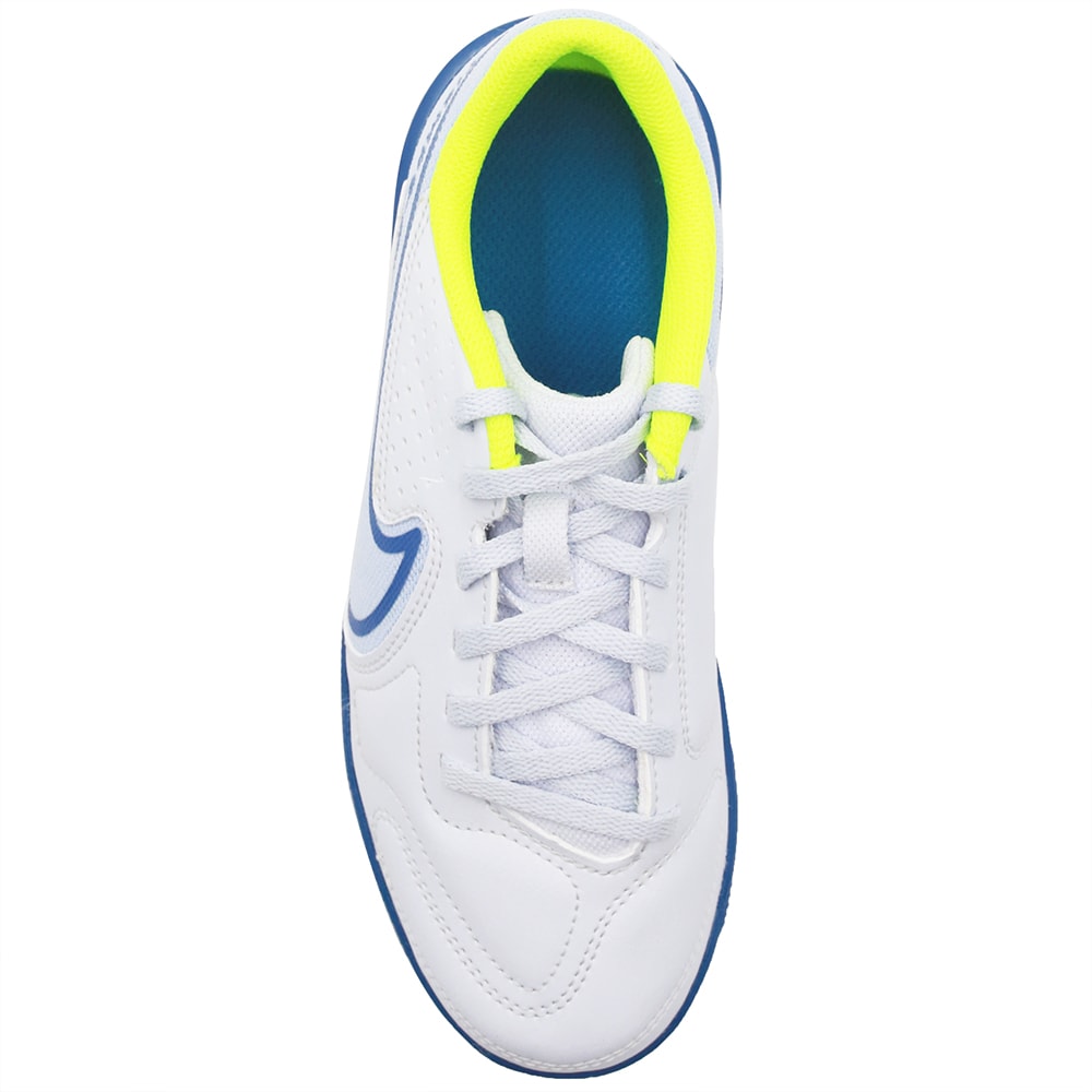 Chuteira Nike Tiempo Legend Infantil Cinza/Azul - 246687 - Anita Shoes