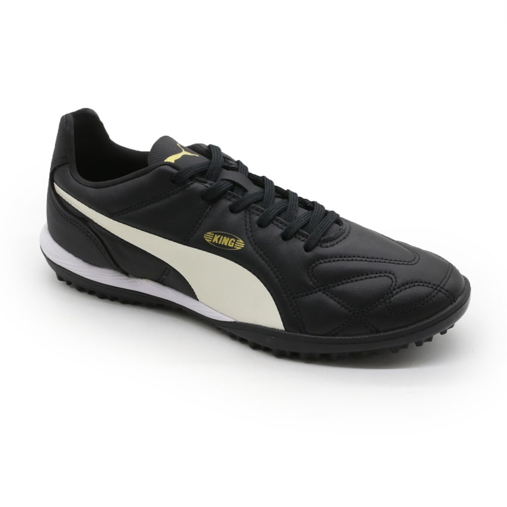 Chuteira Puma King Adulto Society Preto/Branco - 282167 - Anita Shoes