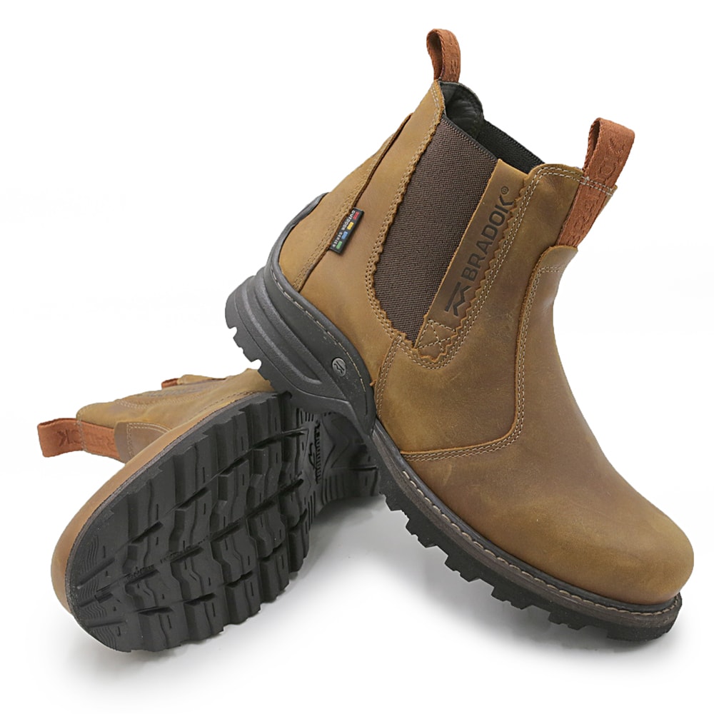 Coturno Bradock Arizona Conhaque - 275641 - Anita Shoes