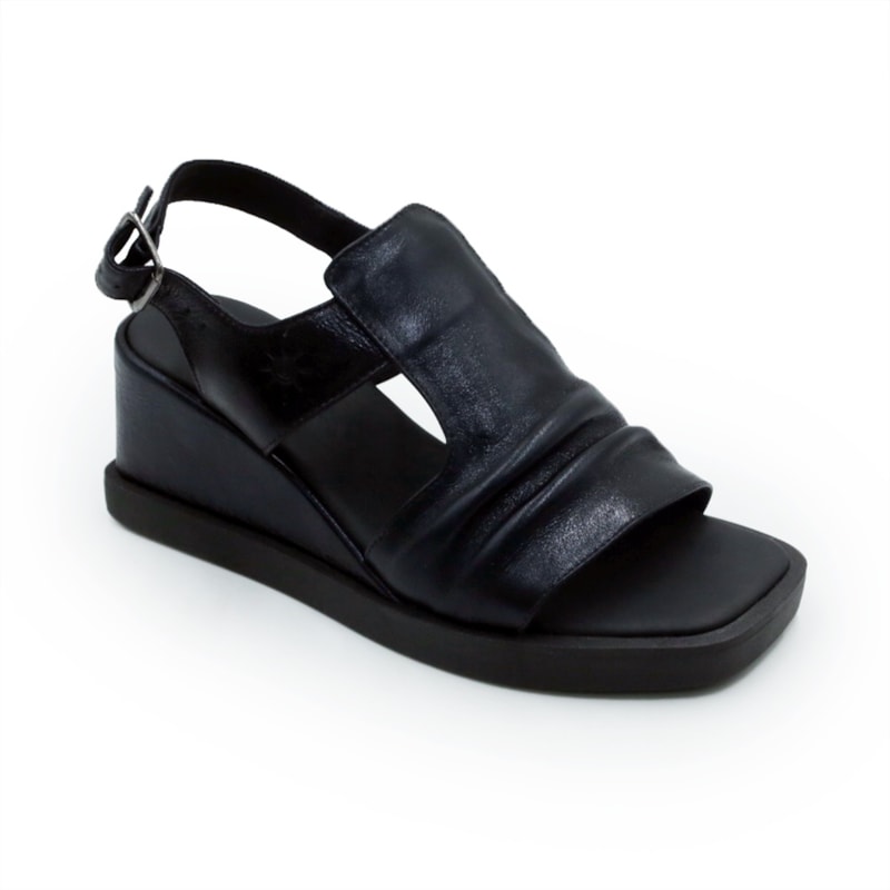FEMININO ANABELA ALTA AYEAYE 4381677 CRISTAL PRETO