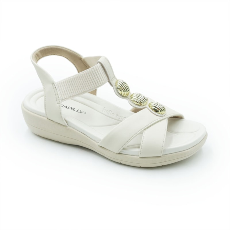 FEMININO ANABELA BAIXA PICCADILLY  239038 2 OFF WHITE