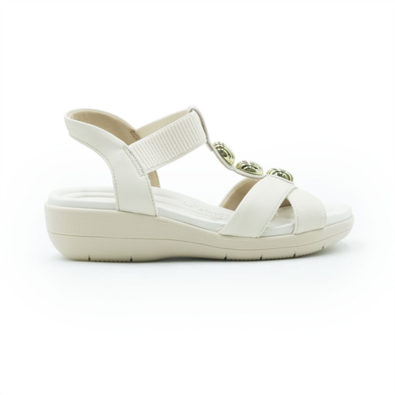 FEMININO ANABELA BAIXA PICCADILLY  239038 2 OFF WHITE