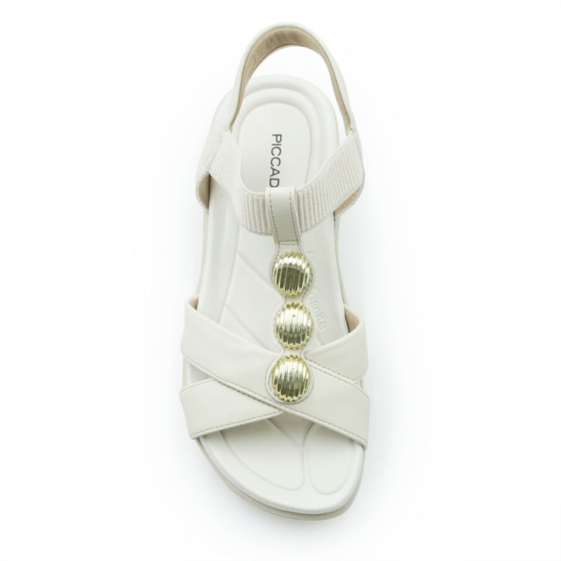 FEMININO ANABELA BAIXA PICCADILLY  239038 2 OFF WHITE