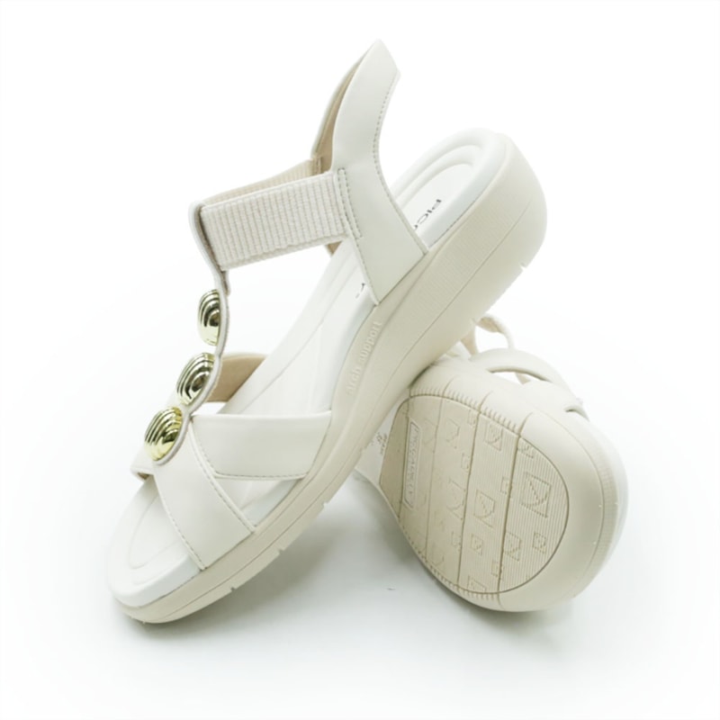 FEMININO ANABELA BAIXA PICCADILLY  239038 2 OFF WHITE