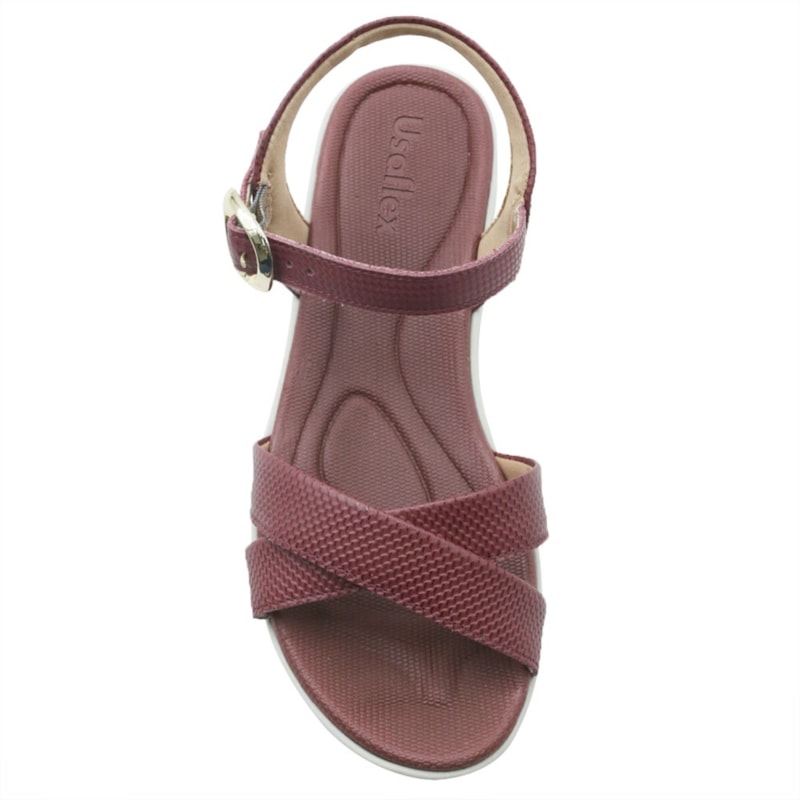 FEMININO ANABELA BAIXA USAFLEX  UD04002002 REBU