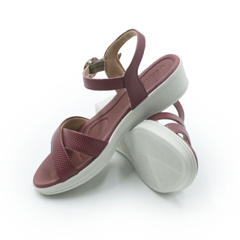 FEMININO ANABELA BAIXA USAFLEX  UD04002002 REBU