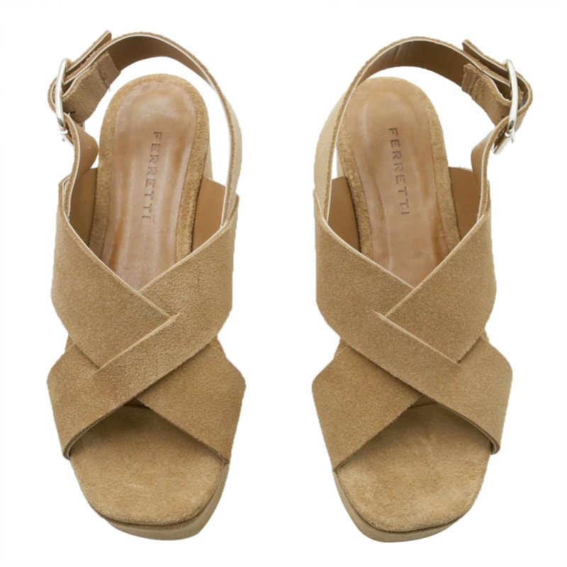 FEMININO ANABELA MEDIA FERRETTI 30145903 CARAMELO