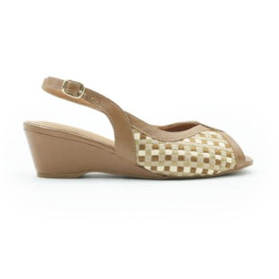 FEMININO ANABELA MEDIA MARLINES  4832 CARAMELO