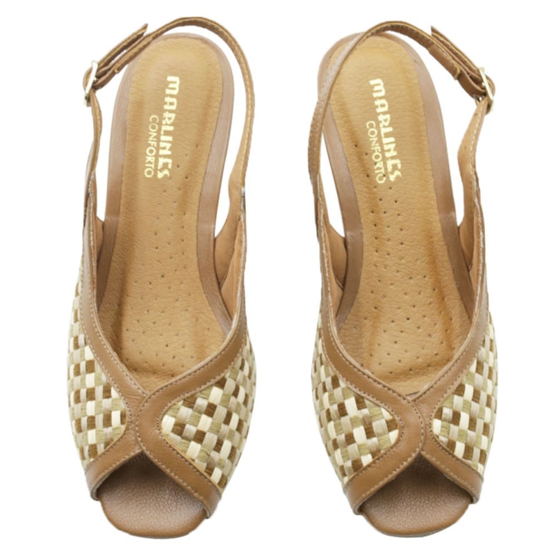 FEMININO ANABELA MEDIA MARLINES  4832 CARAMELO