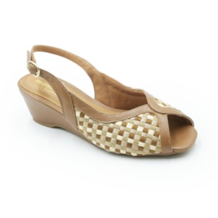 FEMININO ANABELA MEDIA MARLINES  4832 CARAMELO