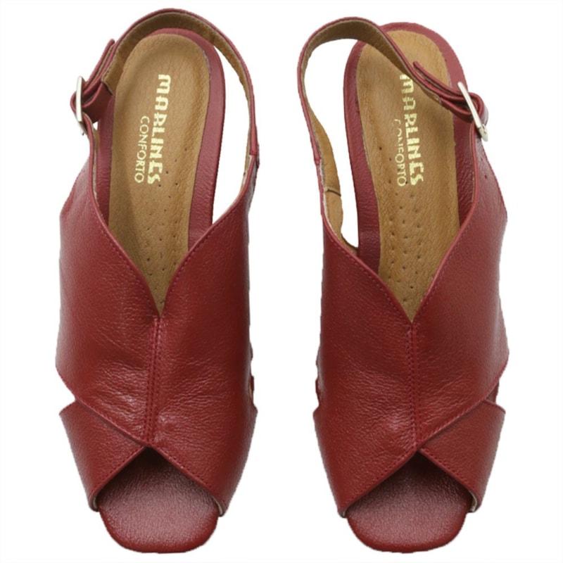 FEMININO ANABELA MEDIA MARLINES  4836 VERMELHO