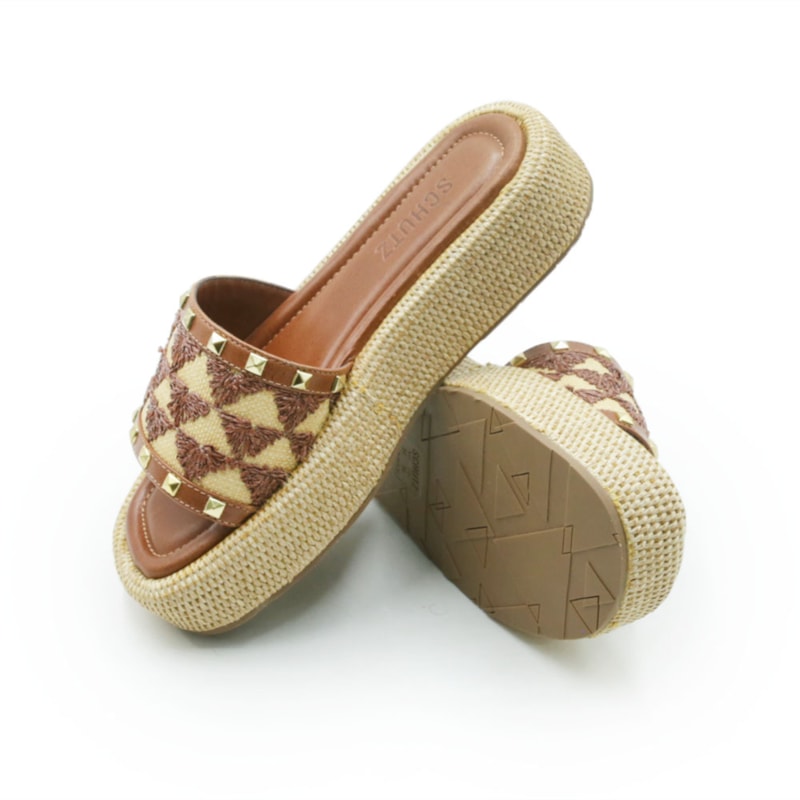 FEMININO ANABELA MEDIA SCHUTZ  S2186900770002 NATURAL/COGNAC