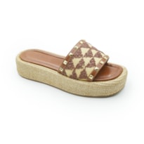 FEMININO ANABELA MEDIA SCHUTZ  S2186900770002 NATURAL/COGNAC