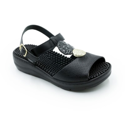 FEMININO ANABELA SANDALIA PICCADILLY  568076 1 PRETO