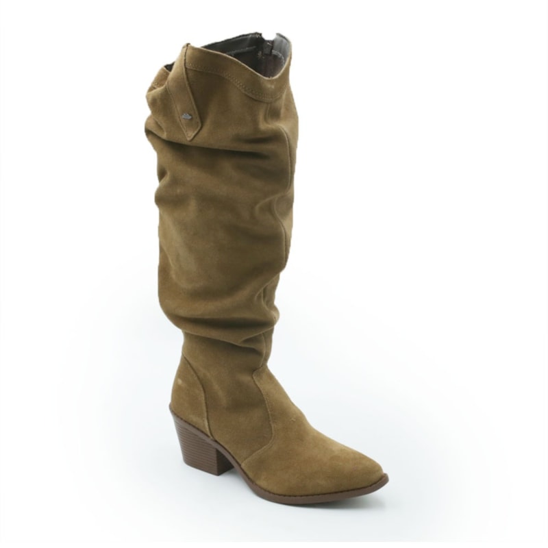 FEMININO BOTA ALTA DAKOTA D25720008 TABACO